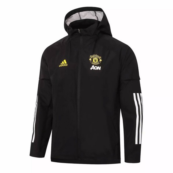 Rompevientos Manchester United 2020/21 Negro Amarillo